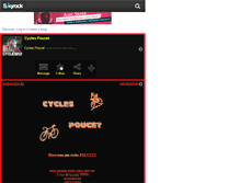 Tablet Screenshot of cyclespoucet.skyrock.com