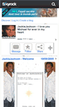 Mobile Screenshot of jackiejackson.skyrock.com