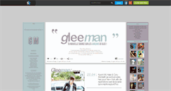 Desktop Screenshot of gleeman.skyrock.com