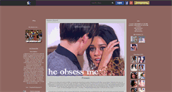 Desktop Screenshot of he-obsess-me.skyrock.com
