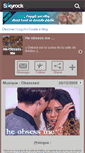 Mobile Screenshot of he-obsess-me.skyrock.com