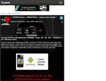 Tablet Screenshot of hitfm.skyrock.com