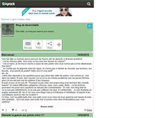 Tablet Screenshot of devenirbelle.skyrock.com