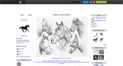 Desktop Screenshot of nutrihorses.skyrock.com