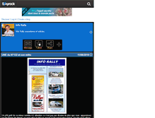 Tablet Screenshot of inforally.skyrock.com
