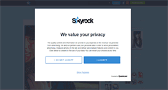Desktop Screenshot of onrecommenceazero.skyrock.com
