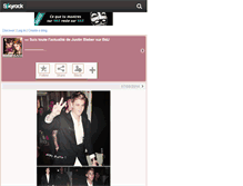 Tablet Screenshot of bieberdjustin.skyrock.com