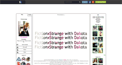 Desktop Screenshot of fictionxstrange.skyrock.com