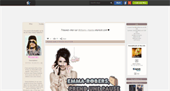 Desktop Screenshot of emma-robers.skyrock.com