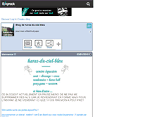 Tablet Screenshot of haras-du-ciel-bleu.skyrock.com