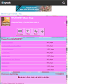 Tablet Screenshot of chansons-by-disney.skyrock.com