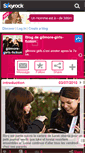 Mobile Screenshot of gilmore-girls-fiction.skyrock.com