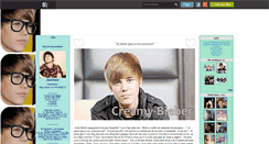 Desktop Screenshot of creamy-bieber.skyrock.com