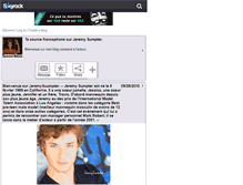 Tablet Screenshot of jeremysuumpter.skyrock.com