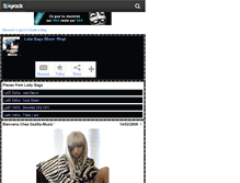 Tablet Screenshot of gaaga-music.skyrock.com