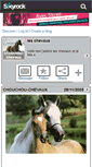 Mobile Screenshot of chouchou-chevaux.skyrock.com