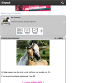 Tablet Screenshot of chouchou-chevaux.skyrock.com