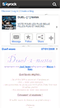 Mobile Screenshot of duel-2nana.skyrock.com