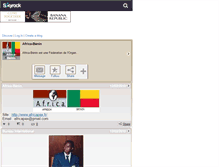 Tablet Screenshot of africa-benin.skyrock.com