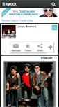 Mobile Screenshot of fic-jonas-brothers-x3.skyrock.com