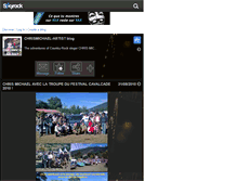Tablet Screenshot of chrismichael-artist.skyrock.com