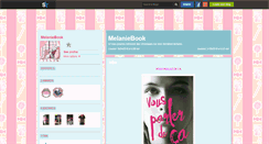Desktop Screenshot of melaniebook.skyrock.com