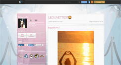 Desktop Screenshot of leounette37.skyrock.com