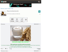 Tablet Screenshot of belleetnaturelle.skyrock.com