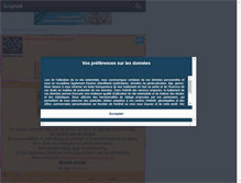 Tablet Screenshot of lesmillespetitesfrimouss.skyrock.com