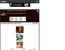Tablet Screenshot of beautiful-cheryl-cole.skyrock.com