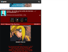 Tablet Screenshot of deidara-san.skyrock.com
