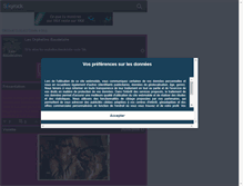 Tablet Screenshot of les-baudelaires.skyrock.com