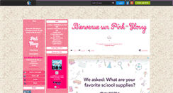 Desktop Screenshot of pink-glossy.skyrock.com