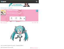 Tablet Screenshot of communautevocaloid.skyrock.com