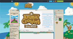 Desktop Screenshot of animalcrossing-officiel.skyrock.com