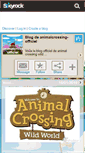 Mobile Screenshot of animalcrossing-officiel.skyrock.com