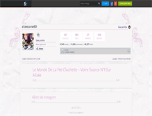 Tablet Screenshot of alizeecorse60.skyrock.com