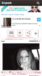 Mobile Screenshot of chouky-one.skyrock.com