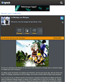 Tablet Screenshot of foireauxmangas.skyrock.com