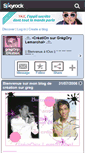 Mobile Screenshot of gregory-creation.skyrock.com