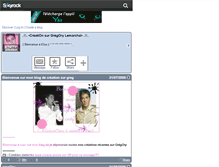 Tablet Screenshot of gregory-creation.skyrock.com