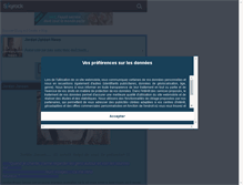 Tablet Screenshot of jordanjansen-news.skyrock.com
