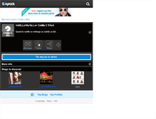 Tablet Screenshot of creme-2-tiss.skyrock.com