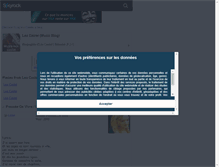 Tablet Screenshot of musik-lea-castel.skyrock.com