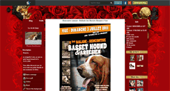 Desktop Screenshot of lizzy-bassethound.skyrock.com