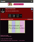 Tablet Screenshot of fic-elena-cullen.skyrock.com