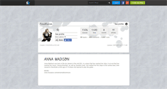 Desktop Screenshot of annamadison.skyrock.com