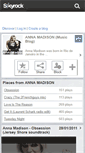 Mobile Screenshot of annamadison.skyrock.com