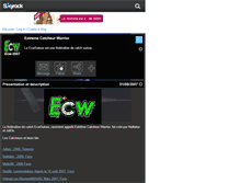 Tablet Screenshot of ecw-2007.skyrock.com