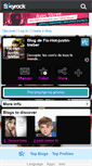 Mobile Screenshot of fic-hot-justin-bieber.skyrock.com